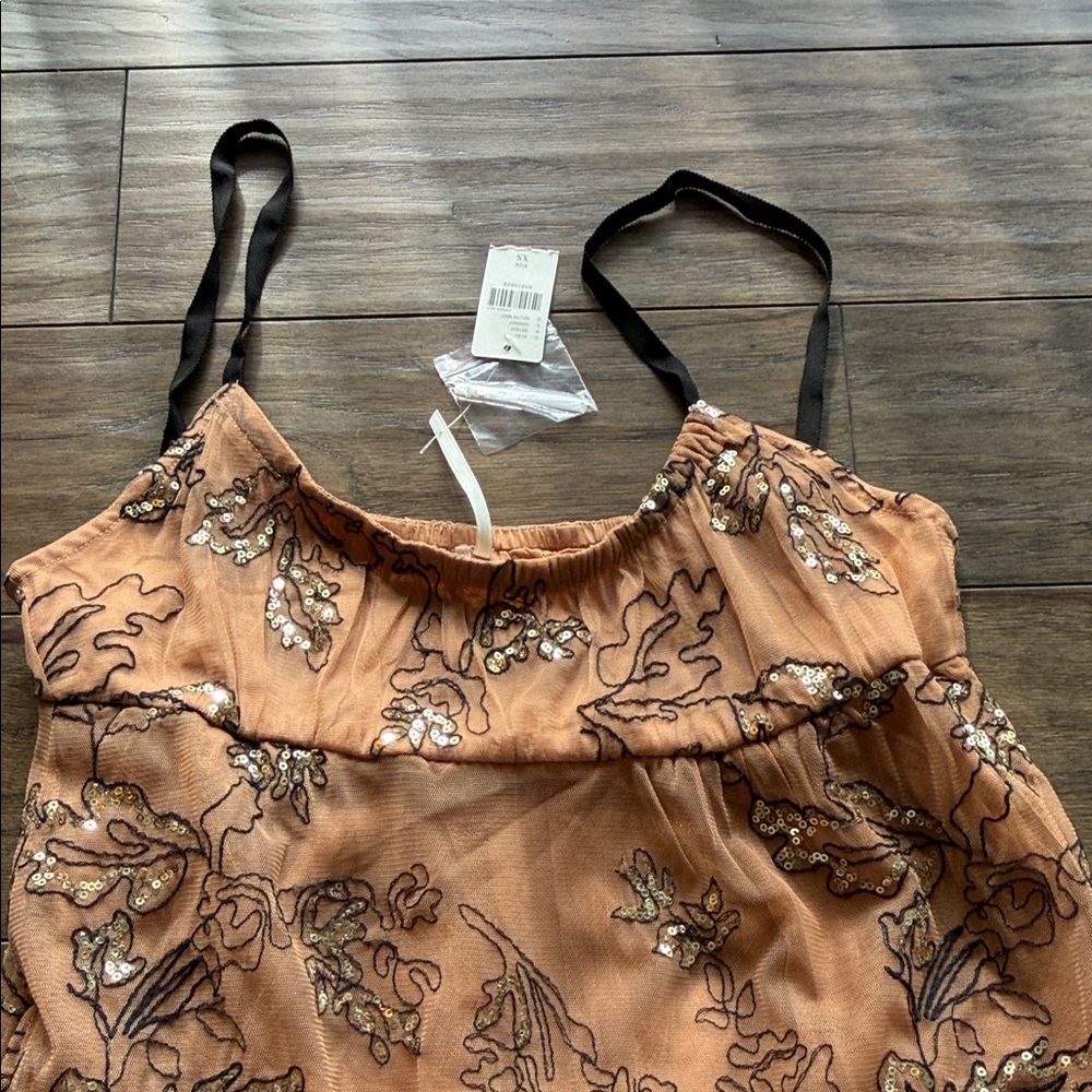 Anthropologie Tulle Sequin Tiered Dress - Picture 6 of 7